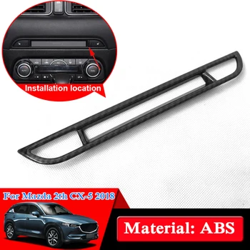 

Car Styling ABS Chrome For Mazda 2th CX-5 2018 Seat Heating Sequins Internal Decorations Car Stickers Accessories