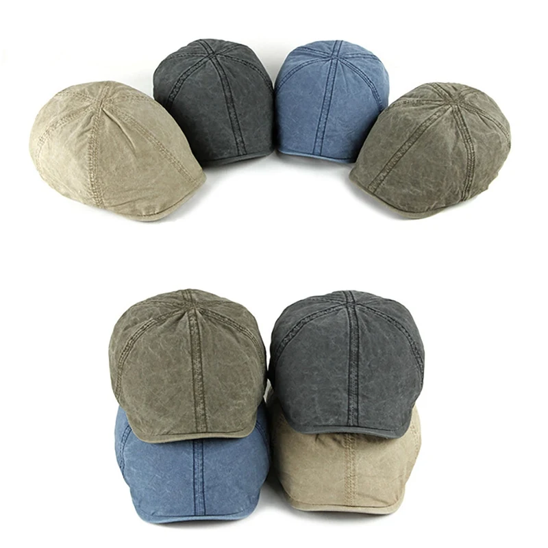 

Adjustable Running Caps Outdoor Sun Breathable Bone Brim Hats Womens Mens Running Hiking Solid Flat Berets Cap Hat