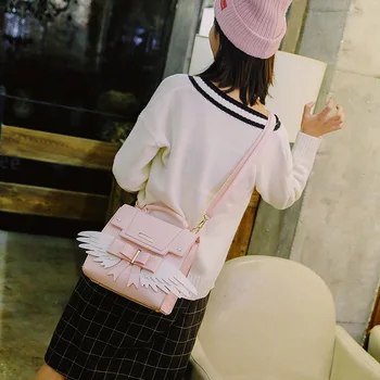 Japanese Cardcaptor Sakura Pink Handbag  4