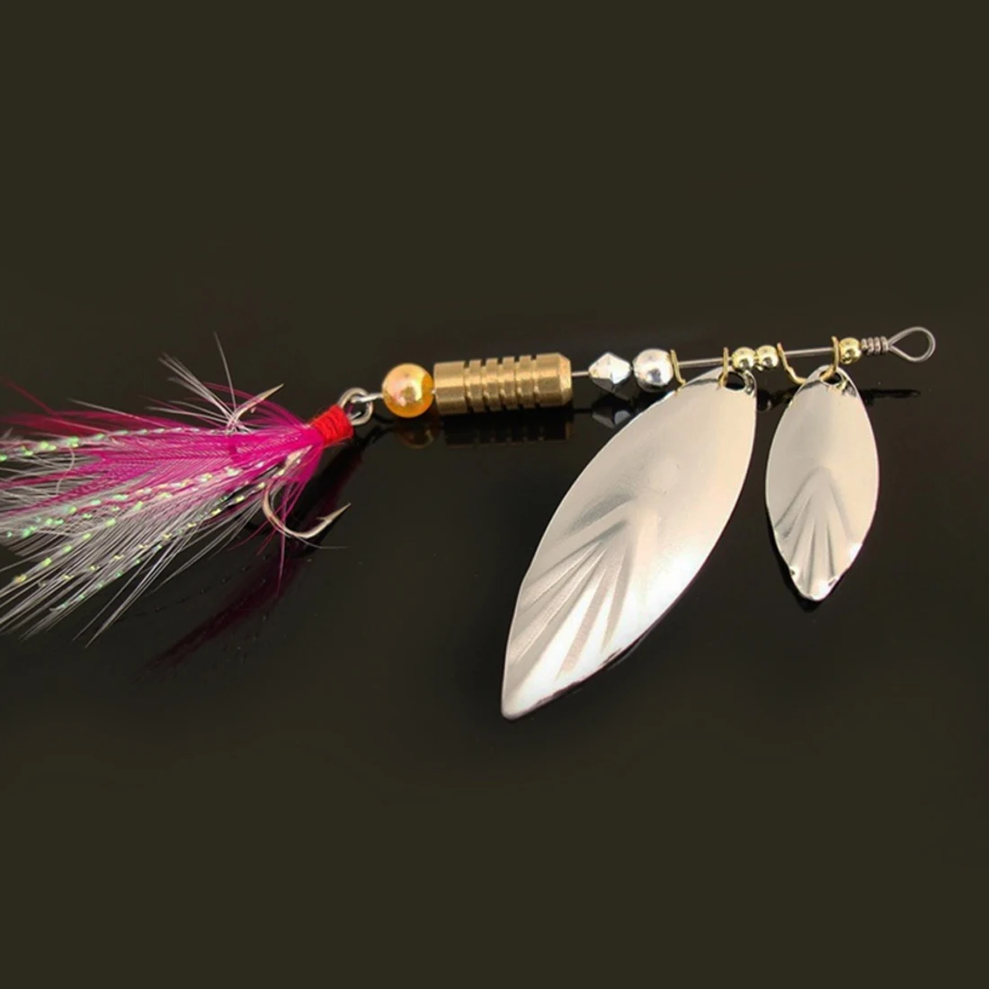 Noise Sequin Spinnerbaits Metal Fishing Lure Spoons Paillette