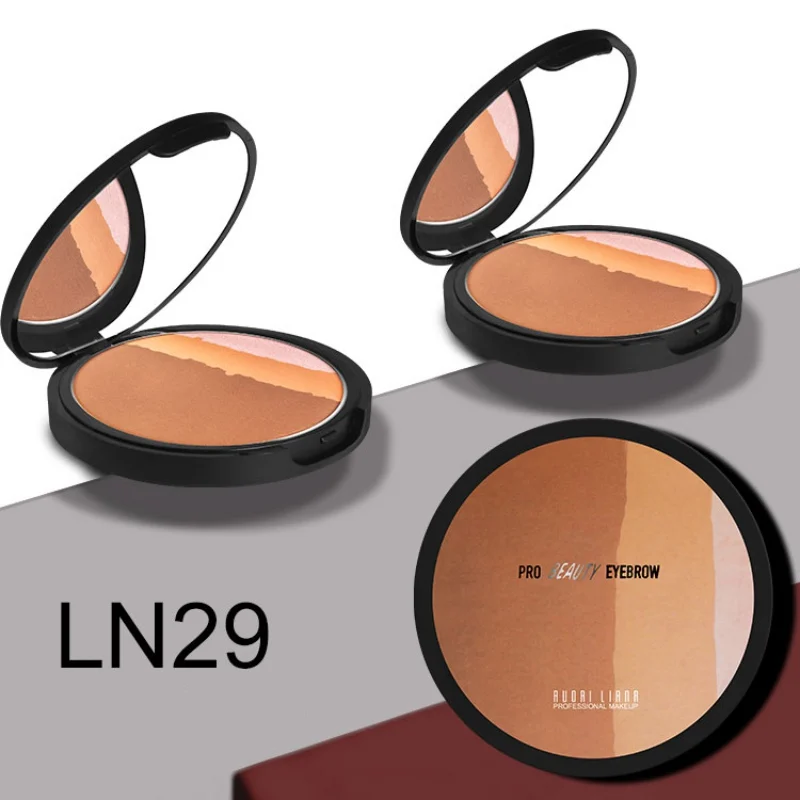 Водостойкая пудра для бровей Make Up Palette women Cosmetic Eye Brow Makeup Kit