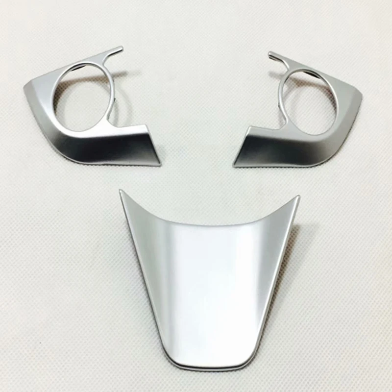 

Steering Wheel Sequin Cover Trims frame Decoration ABS Chrome Sticker Car Accessories For Toyota Corolla Hatchback 2018 2019