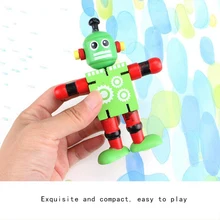 Novelty Wooden Robot Toy Learning Transformation Colorful Wooden toy for kid Present Joint Moved Deformation Robot Toy Novelty Wooden Robot Toy Learning Transformation Colorful Wooden toy for kid Present Joint Moved Deformation Robot Toy