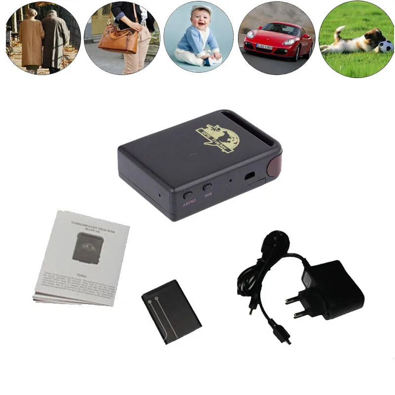 cheap tk102B Long Battery Mini Handheld GPS Tracker for kids with