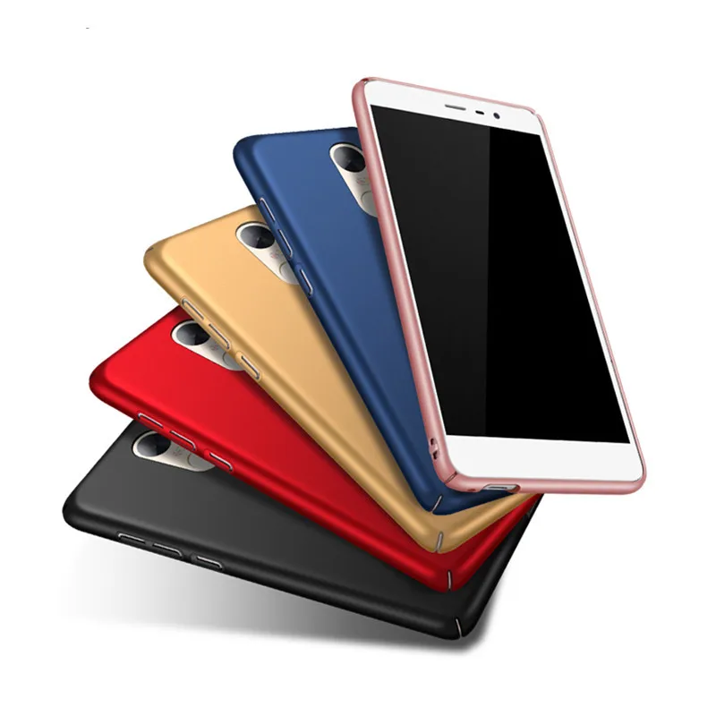

For Xiaomi Redmi Note 4 4G 64GB Case 5.5 inch Frosted matte PC Hybrid Protective Cover Case For Redmi Note 4 Pro 64g Back Cover