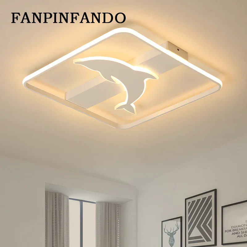 

Modern Flush Mount Ceiling Light Ultra Thin Led Ceiling Lighting Remote Control Ceiling Lamp for Living Room Bedroom Kids Room