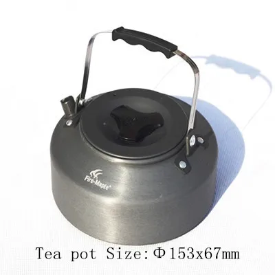 Fuego Arce 6-7 personas cooking pot set acampar al aire libre portátil alimentación cocina del campamento Utensilios de cocina picnic cubiertos al aire libre fmc-212
