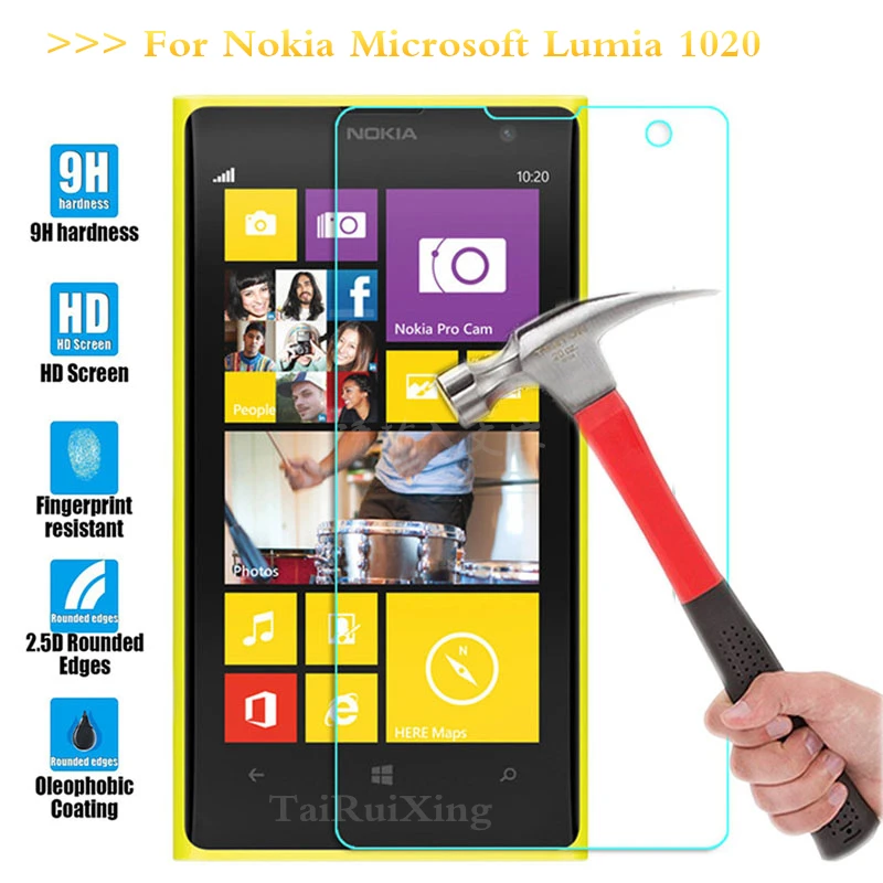 Защитная пленка для экрана 0 3 мм 9H 25D закаленное стекло премиум класса Microsoft Nokia Lumia