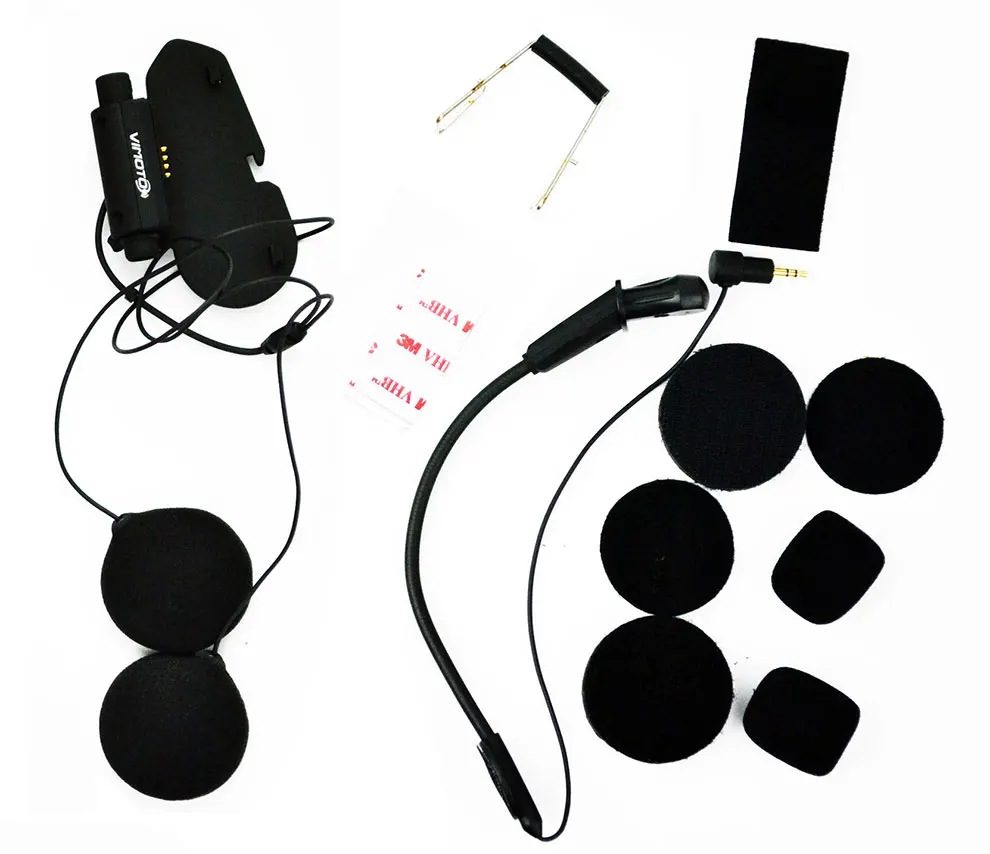 Easy Rider Audio Mic Kit for Original Vimoto V3 V6 Helmet Headset Base Microphone Accessories