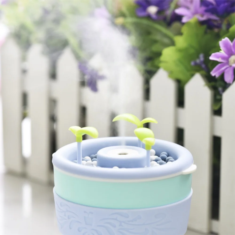 Humidifier Rural Mini Ultrasonic USB Humidifier Portable Lemon LED