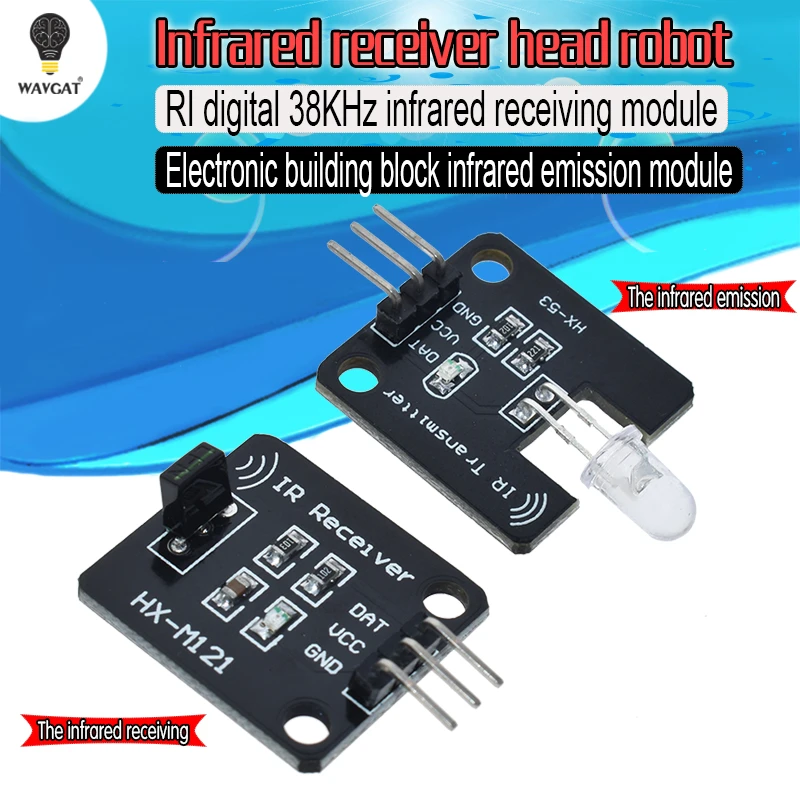 1set/lot 38KHz IR Infrared Transmitter Module IR Digital Infrared ...