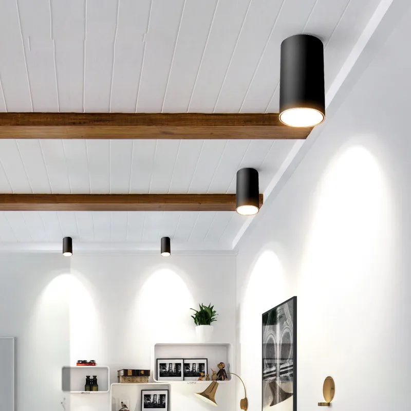 Led Cob Ceiling Lights Single Head Aluminum Lamps Luminaria Spot For Kitchen Home Lighting Nordic Light Fixtures Led Cob Ceiling Lights Single Head Aluminum Lamps Luminaria Spot For Kitchen Home Lighting Nordic Light Fixtures