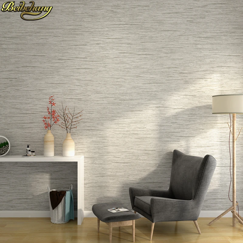 

beibehang papel de parede Plain linen wallpaper for walls 3 d wall paper for living room bedroom wall papers home decor tapety