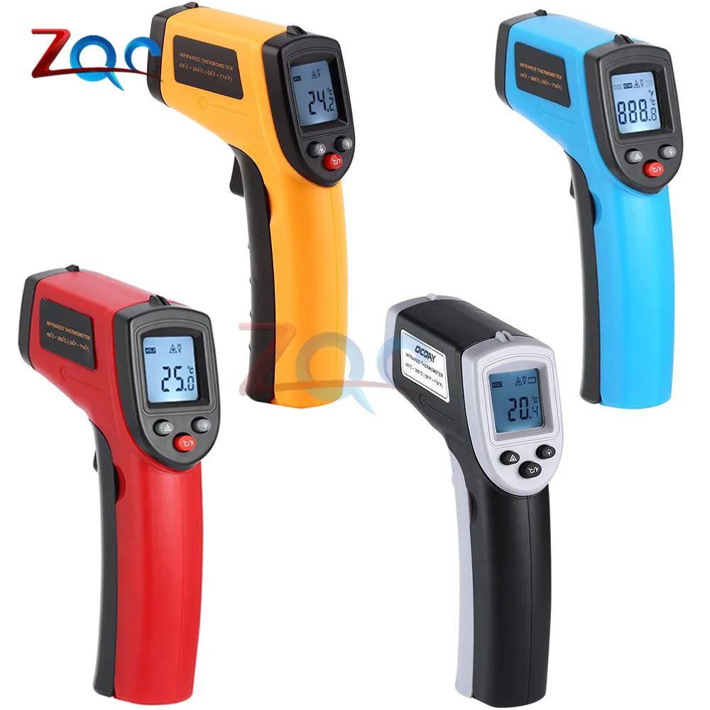

Digital GM320 Infrared Thermometer Non Contact Pyrometer IR Laser Point Gun Pyrometer Meter -50~380degree For Industial home Use