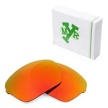 Mryok поляризованные Сменные линзы для солнцезащитных очков Оукли Half X Fire Red