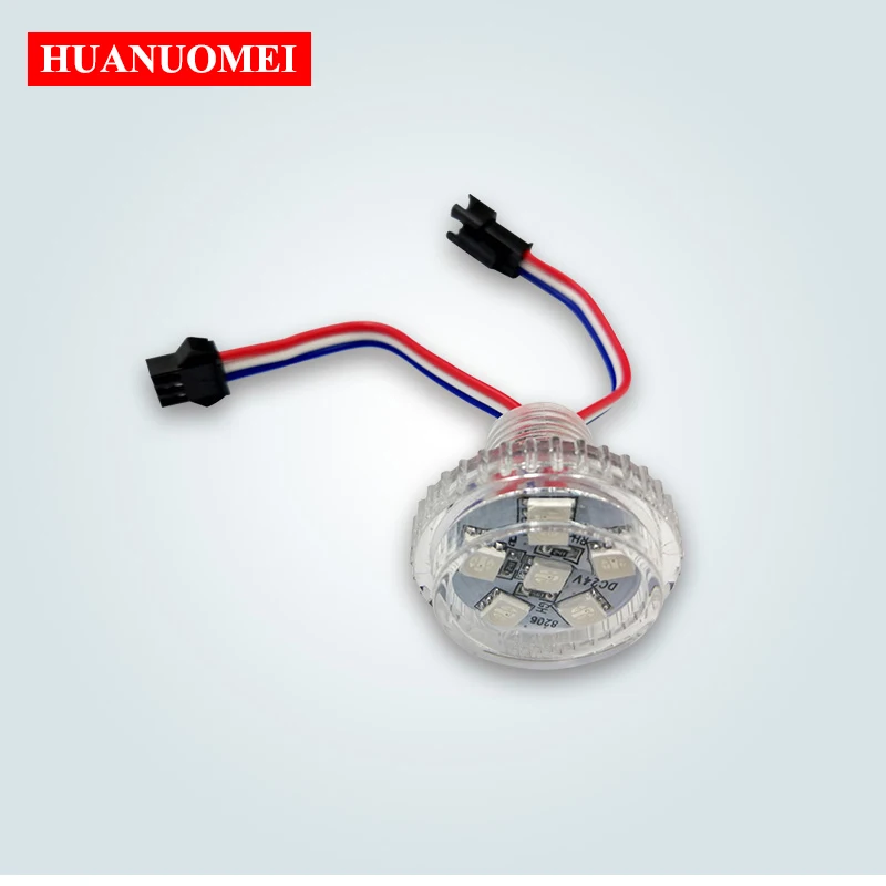 DC12V/DC24V 30 мм 6 светодиодов UCS1903 rgb pixel led mode light полноцветный шт. 5050 SMD RGB LED цифровой