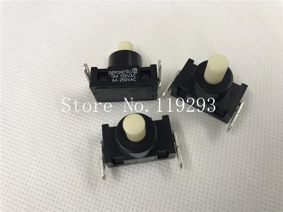 Defond On/off Switch 13A/125VAC 6A/250VAC Part DPC-1113 NEW, 45% OFF