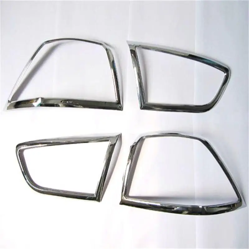 ABS Chrome Rear headlight Lamp Cover,Free shipping For Mitsubishi