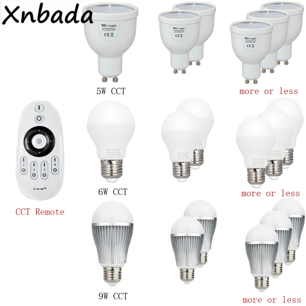 Mi светильник 2,4G светодиодная лампа, MR16 GU10 E14 E27 Светодиодная лампа умная Беспроводная 4 Вт 5 Вт 6 Вт 9 Вт 12 Вт CCT/RGBW/RGBWW/RGB+ CCT светодиодный светильник