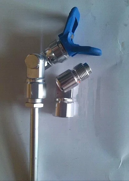 

Paint sprayer parts Swivel Joint 7/8"Fit for Graco Titan and Wager type spray gun 180 degree Swivel tool