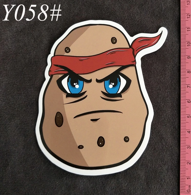 

Y058# Stone Warrior PVC Big Sticker Home Decor Fridge Styling Wall Travel Suitcase Graffiti Styling Stickers Buy 3 get 4
