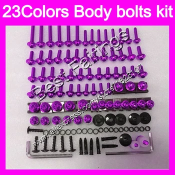 

Fairing bolts full screw kit For HONDA CBR1100XX Blackbird 1100XX 1996 1997 1998 1999 2000 2001 96-07 Complete Body screws Nuts