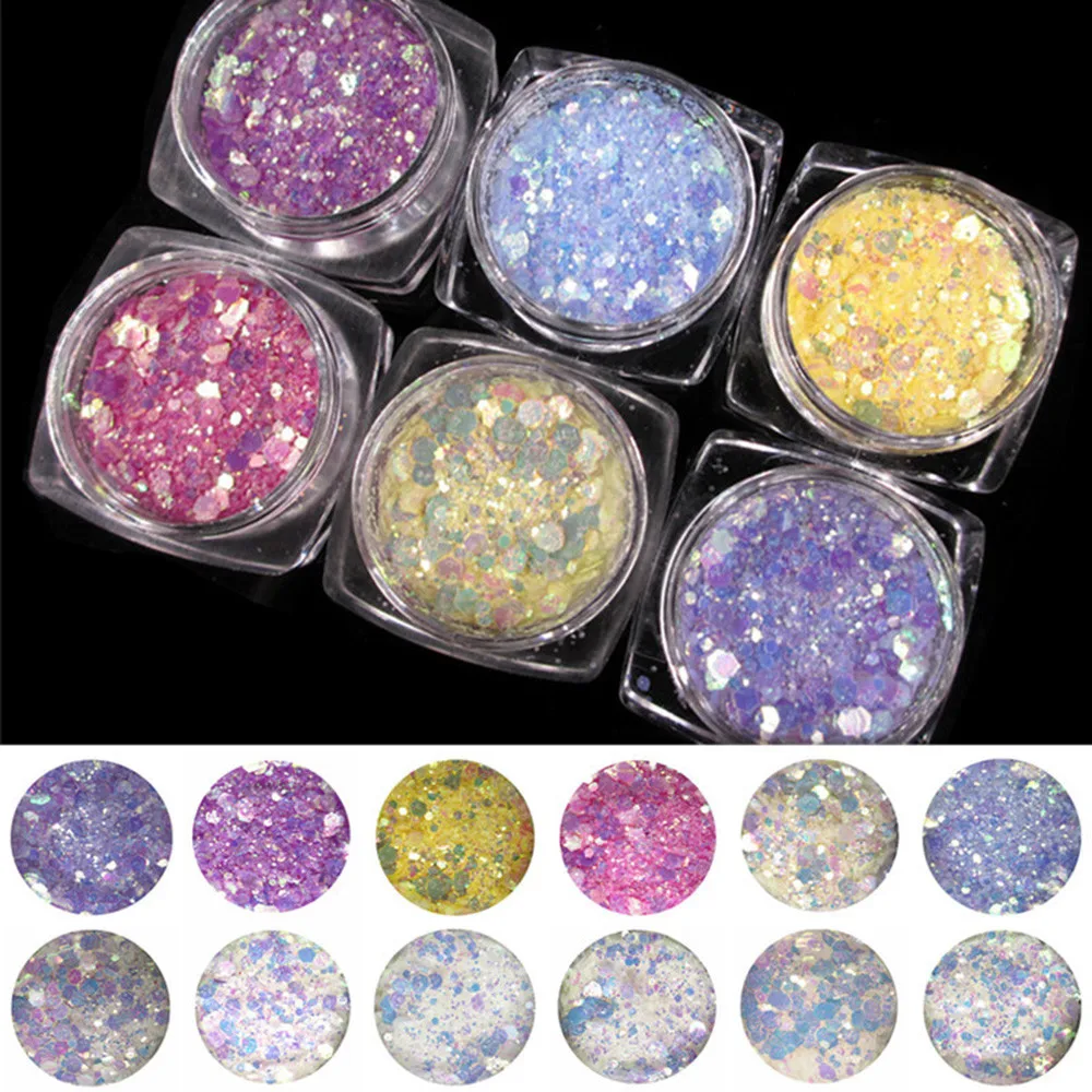 

Optical Chameleon Mirror Powder DIY Dust Nail Art Glitter Chrome Pigment