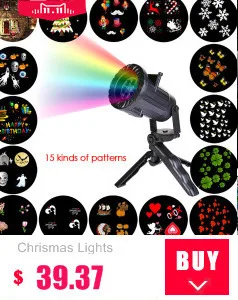 16 Film Card Snow Projector Christmas Light Outdoor Laser Fairy Light Projection Remote Control Laser Projector New Year's decor