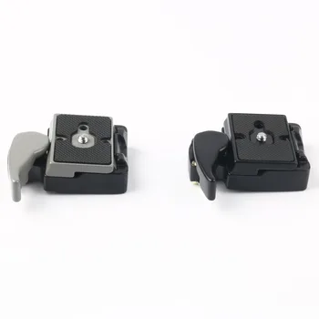 

Camera Accessories 323 Quick Release Clamp Adapter Release Plate Compatible for camera tripod with Manfrotto 200PL-14 Plate