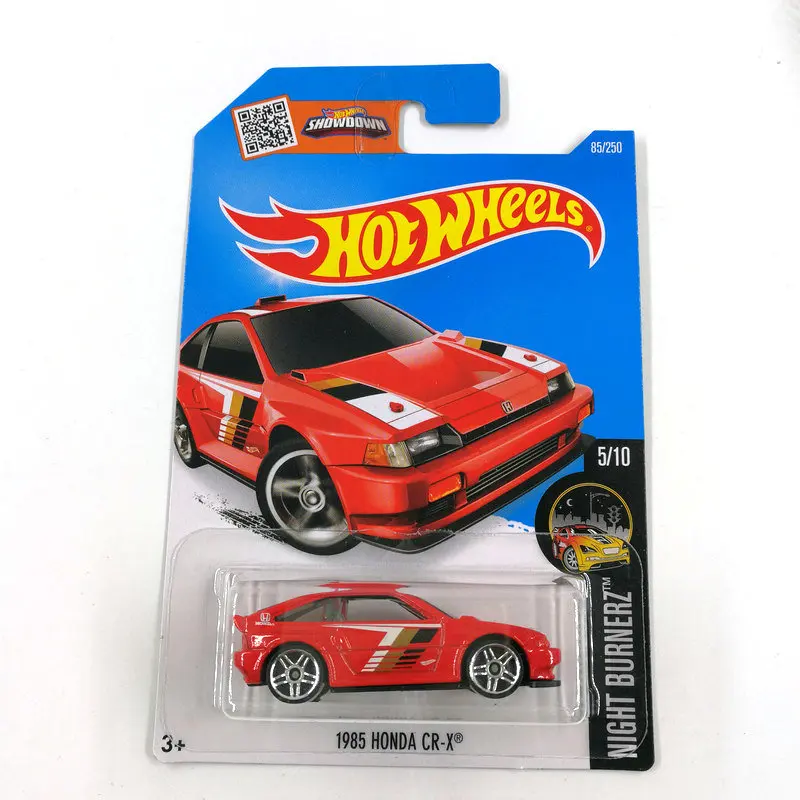 hot Wheels 1: 64 Car 1985 HONDA CR-X коллектор издание металлические Литые автомобили коллекция детские игрушки автомобиль в подарок - Цвет: 2016-85 HONDA CR-X