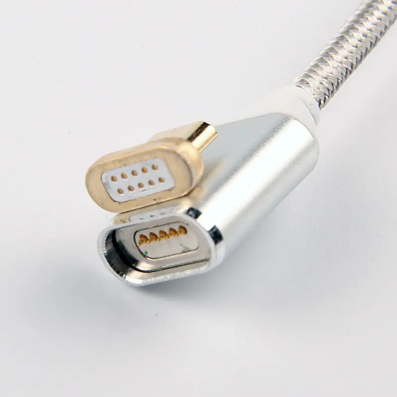 Реверсивный Магнитный micro usb кабель для зарядки и передачи данных