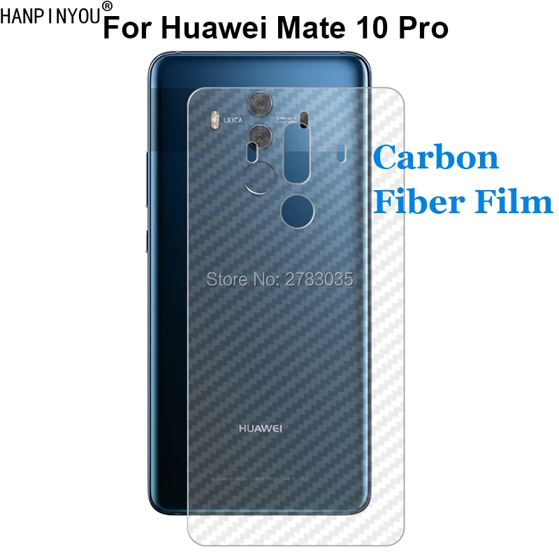 For Huawei Mate 10 Pro 10pro 6 0 Durable 3d Anti Fingerprint Carbon Fiber Back Film Rear Screen Protector Not Tempered Glass Phone Screen Protectors Aliexpress
