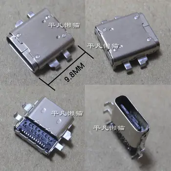 

Free shipping notebook Type-C USB3.1 24P 24 pin L=9.8MM power connector charging head