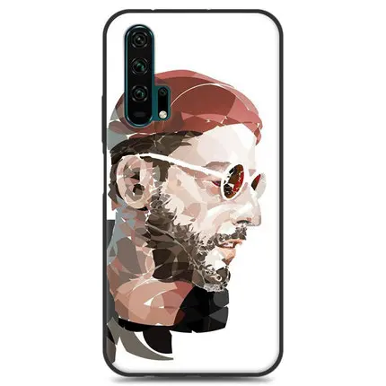 Для huawei Honor 20 Pro Чехол 20pro задняя крышка окрашенная Leon killer мультфильм мягкий силиконовый чехол для телефона Honor20Pro YAL-AL10 бампер - Цвет: A14