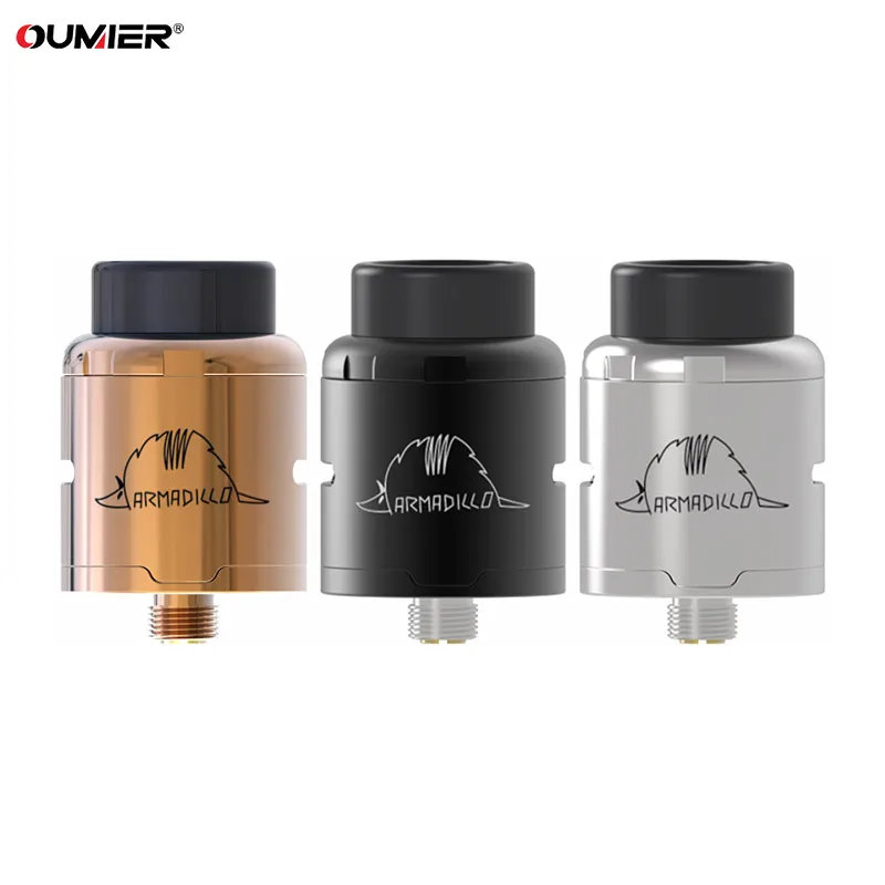 

In stock! Oumier Armadillo RDA 24mm Tank Atomizer Dual Coil Vape Vaporizer 510 thread VS Oumier WASP NANO RTA RDTA