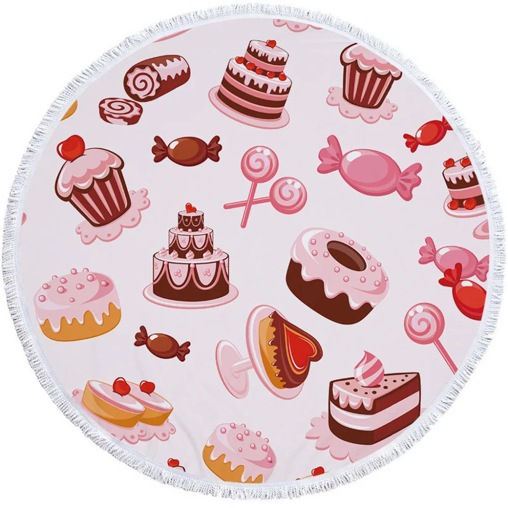 2019 fashion beach mat round yoga mat beach mat leisure comfortable camping mat waterproof sleeping outdoor camping mat 40J3 (2)