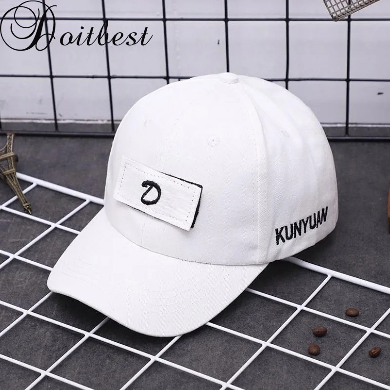 

Doitbest 2 to 6 Years old Spring Children Baseball Cap Boy Girl d-label summer Snapback adjustable Kid Hip Hop Hat Sun cap