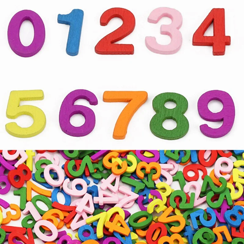 100 Pcs Colorful Wooden Numbers Math Toys Kids Montessori Materials Educational Toys For Children Developing Sensory Toy Gifts 100 Pcs Colorful Wooden Numbers Math Toys Kids Montessori Materials Educational Toys For Children Developing Sensory Toy Gifts