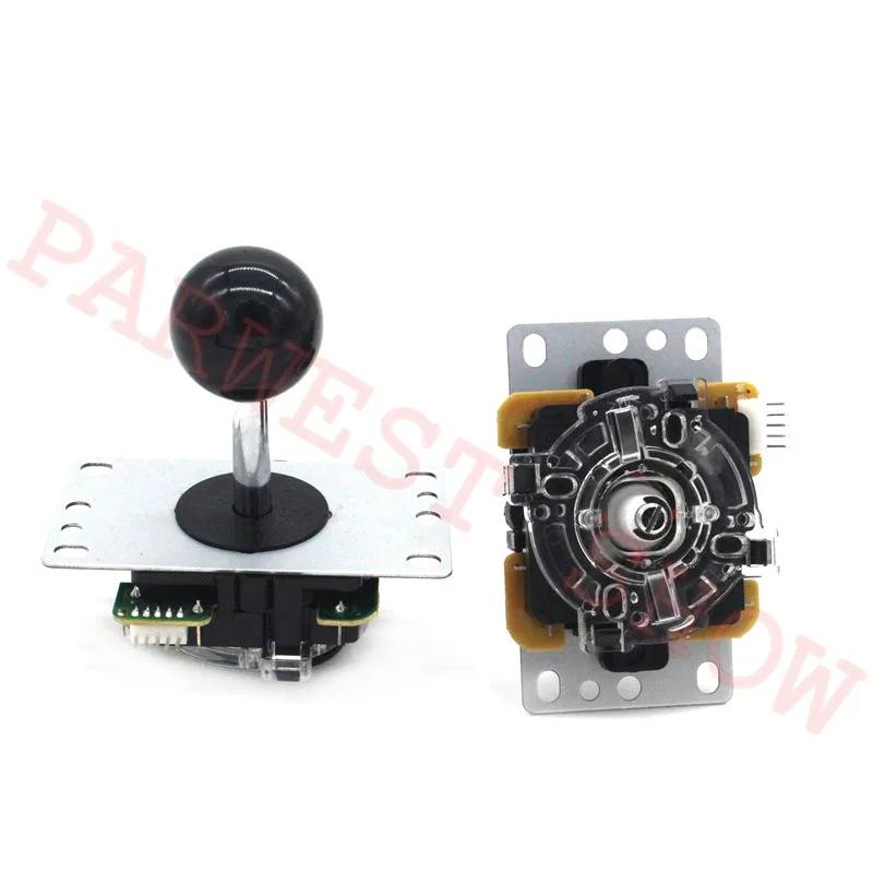 

2pcs good quality Replaceable Restricting plate copy sanwa Joystick 5pin joystick 8 way for arcade game cabinet machine parts
