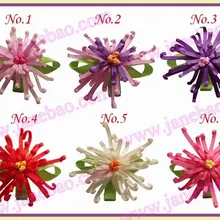 320 шт. Обувь для девочек ошибках волос Лук клипа Цветок Лента клипы Бутик волосы бант девушка Луки ошибка