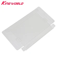 100 шт Чистый прозрачный пластик игра защитная коробка картридж чехол ПЭТ для G-ameBoy Advance цвет для G-B G-BC G-BA