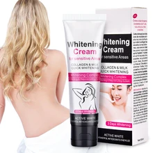 Sotto le ascelle Crema Sbiancante Ascella Sbiancamento Crema Gambe Ginocchia Parti Intime Del Corpo Crema Sbiancante Intimo Creme per La Cura Della Pelle Del Corpo