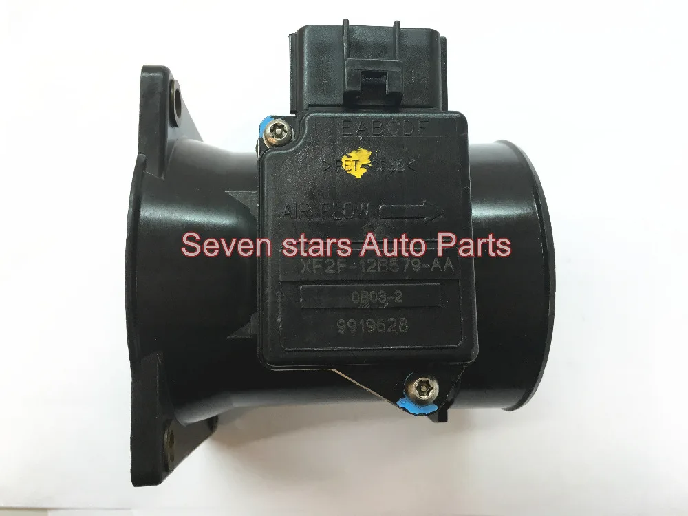Датчик массового расхода воздуха MAF для Ford OEM # XF2F-12B579-AA XF2F12B579AA | Автомобили и