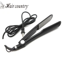 Hair Straightener Comb Black Straightening Irons Brush Electronic Corrugated Curling Styling Tools