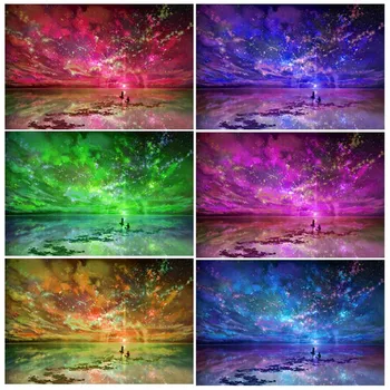 

5D DIY Full square Diamond Painting Mosaic Love the sky Diamond Rhinestone Embroidery Cross Stitch home decor gift