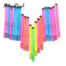 MagiDeal 20 шт. пластиковая Мини Птица под названием музыкальный ритм водные свистки развивающий музыкальный инструмент игрушки прекрасный подарок