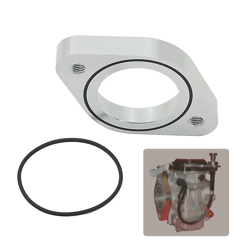 

Carburetor Intake Manifold Adapter Flange CV40MM For Harley Softail FXST FXSTC Sportster 883 1000 1100 Intake Manifold Flange