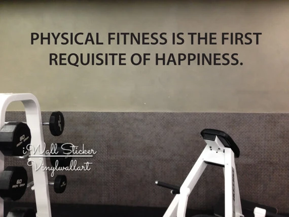 

Motivational Quote Wall Sticker Inspirational Quote Wall Decal Cut Vinyl Motivational Gym Stickers Q83