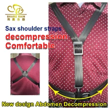 Доля дождь Баритон sax вниз E, падение б тенор-саксофон, sax ремни двойной плечевой ремень