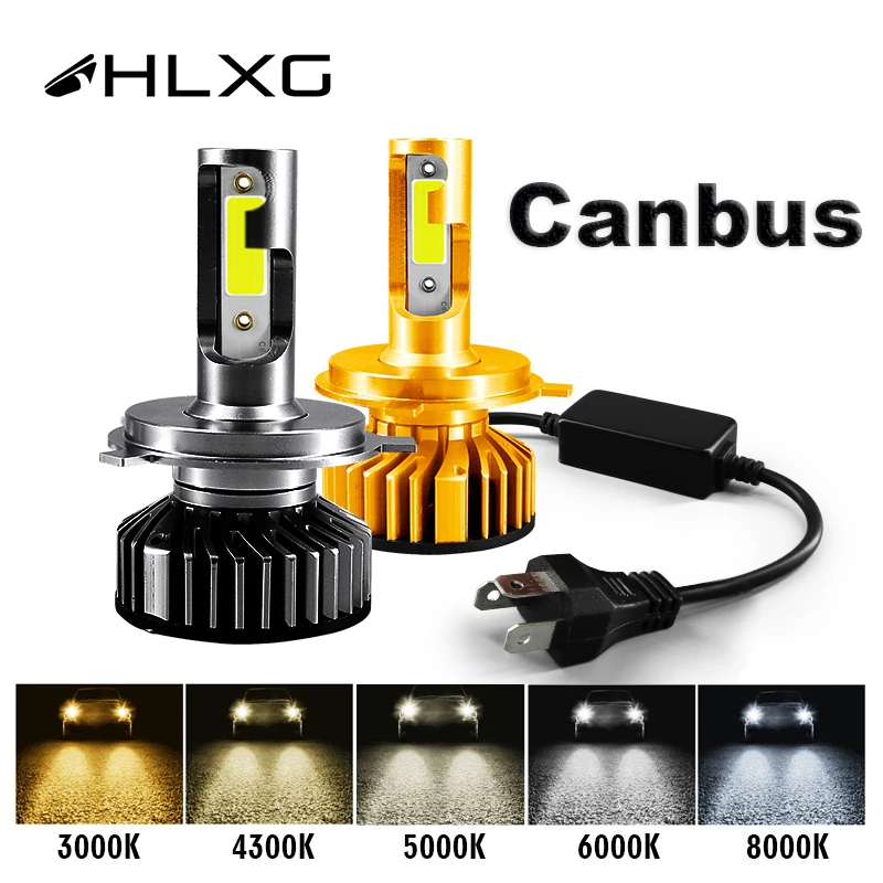 Geetans H11 фар автомобиля H1 светодиодный H4 H7 H3 880 H13 HB1 HB2 HB3 HB4 HB5 9005 9004 9003 9006 - обзор